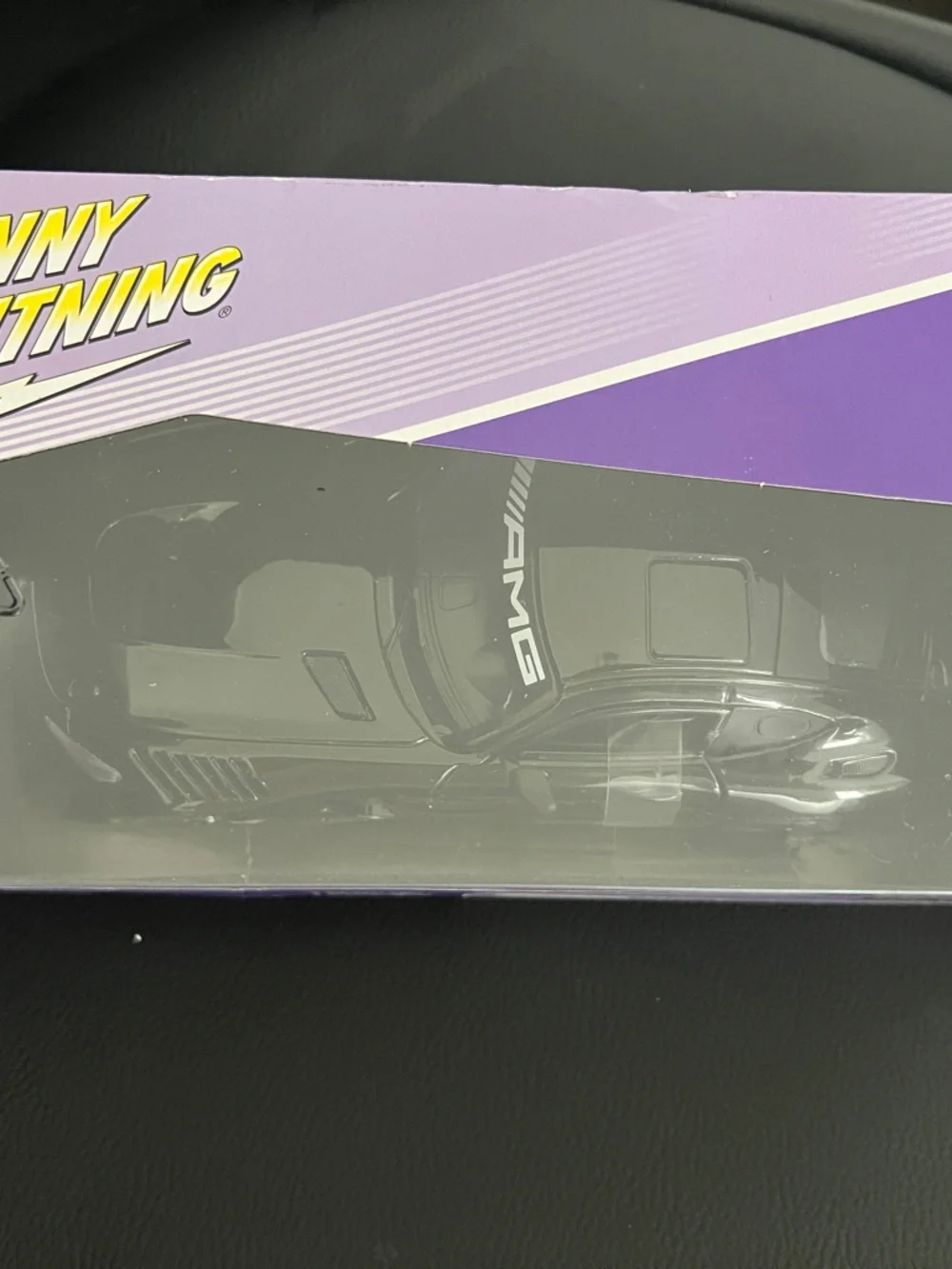 Johnny Lightning Die-Cast Mercedes-AMG GT3 Black Collector Car